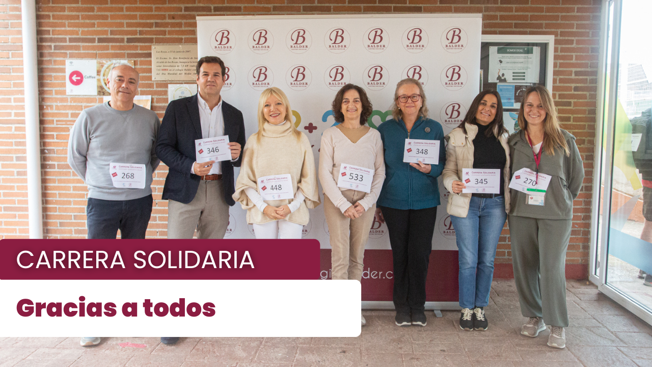 Carrera Solidaria Balder 2025: gracias a todos
